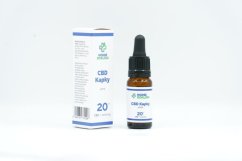 CBD kapky 20% v MCT Oleji Natural (0.0 THC)