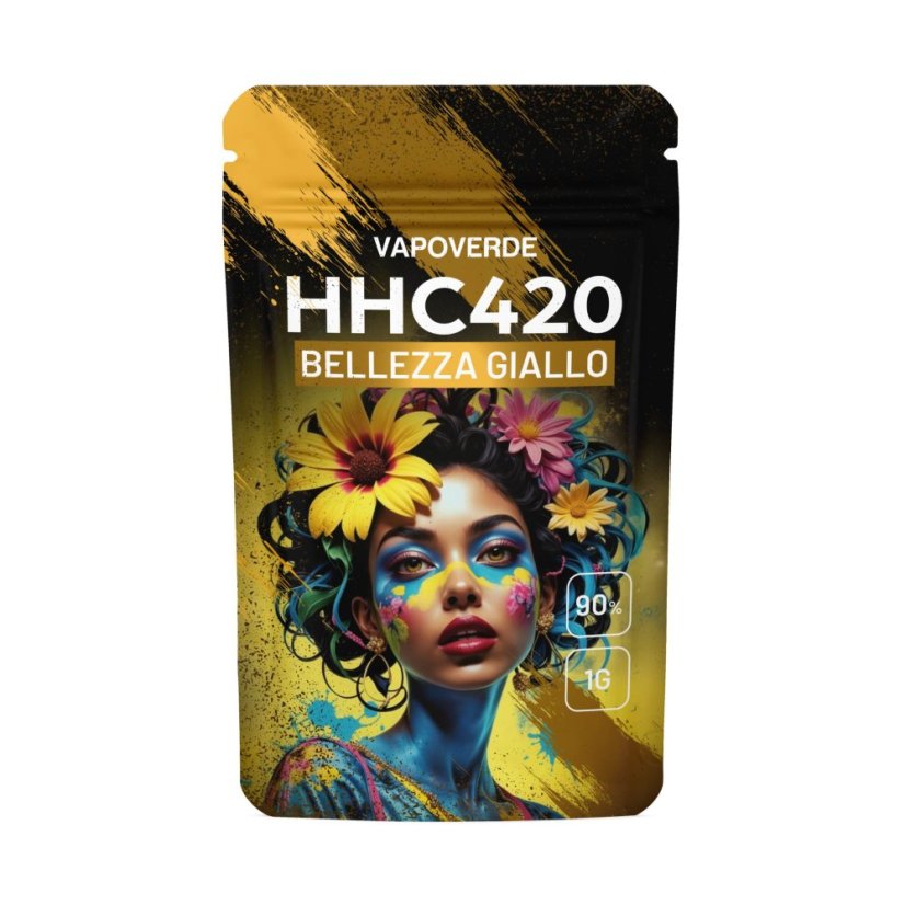 Vapoverde - bellezza giallo 90% - HHC420 Květy