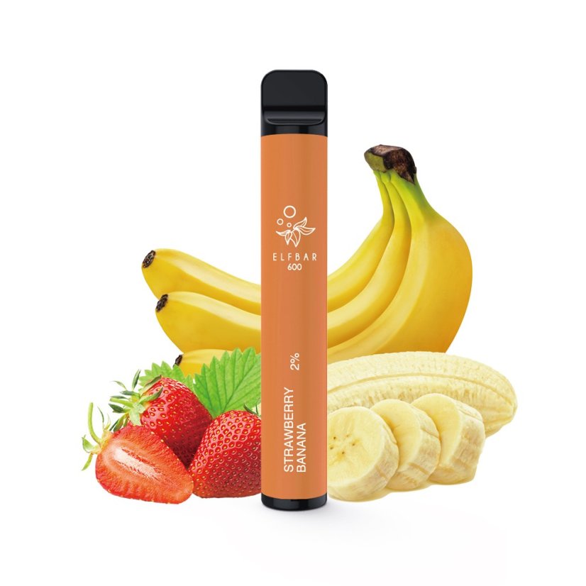 Elf Bar 600 - Strawberry Banana 20mg