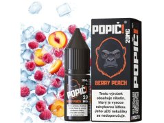 E-liquid POPIČ! Salt - Berry Peach (Lesní Plody a Broskev) 20mg