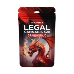 Vapoverde - dragón rojo 90% - Legal Cannabis 420