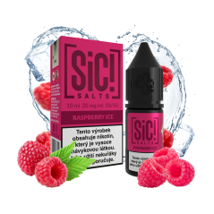 06 E-liquid Sic! Salts - Raspberry Ice 10ml 20mg
