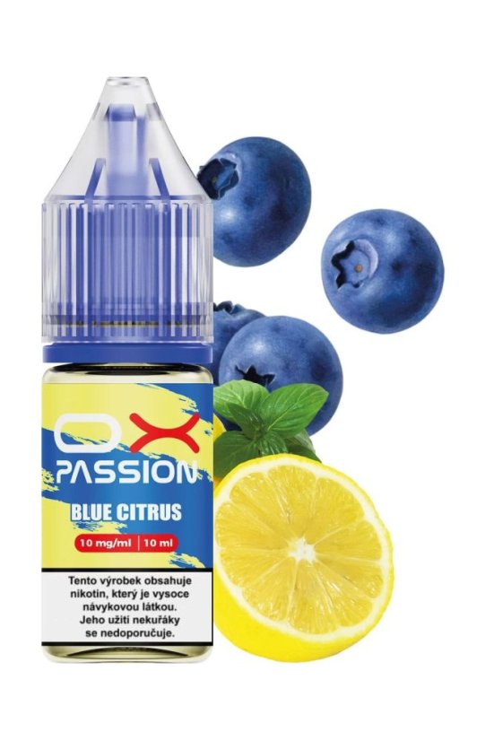 06 E-liquid OXVA OX Passion Salt Blue Citrus