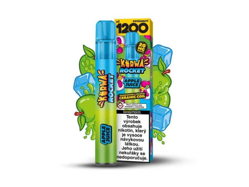 KURWA ROCKET APPLE JUICE