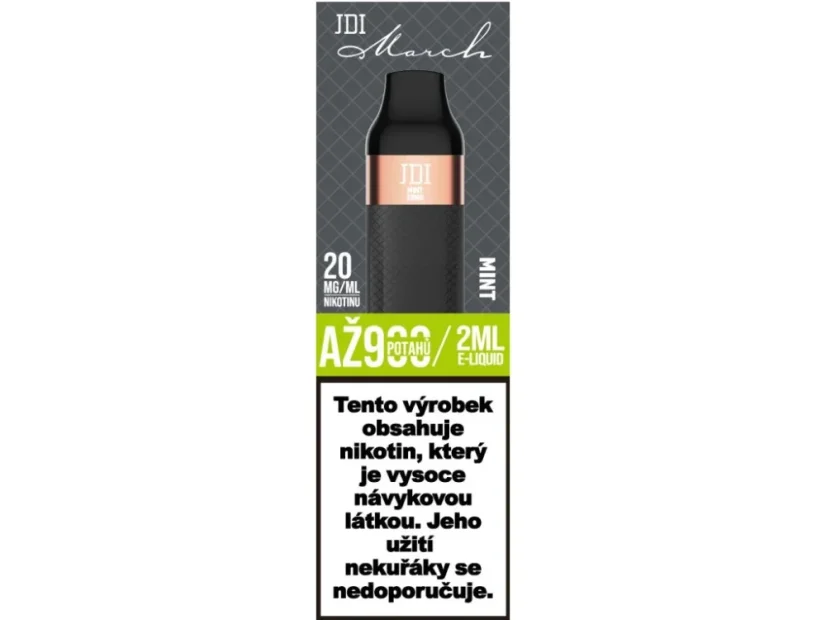 JDI March jednorázová e-cigareta Mint