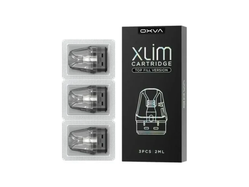 06 OXVA Xlim V3 - Pod Cartridge 2ml - 3ks (balení) - Top Fill - 0,6 ohm