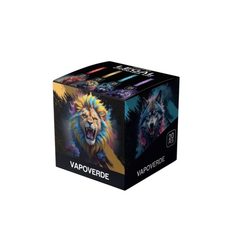 Vapoverde - JOINT BOX 90% - Legal Cannabis 420 Animales (Zvířata)