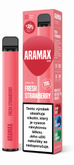 Aramax BAR 700 jednorázová e-cigareta Fresh Strawberry (Jahoda) 20mg