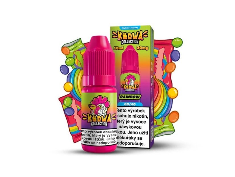 KURWA COLLECTION E-LIQUID RAINBOW