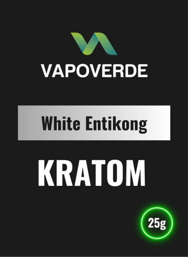 Kratom Vapoverde - White Entikong  - 25g