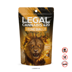 06 1,5g Legal Cannabis 420 - Leone Giallo
