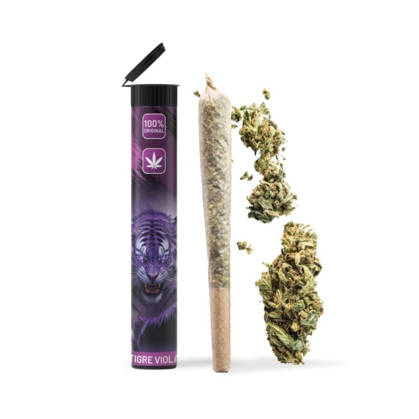 06 Preroll Legal Cannabis 420 - Tigre Viola 06 Preroll Legal Cannabis 420 - Tigre Viola
