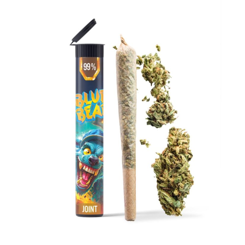 06 Preroll Legal Cannabis 420 - Blue Bear 06 Preroll Legal Cannabis 420 - Blue Bear