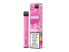 Aramax BAR 700 jednorázová e-cigareta Double Gum 20mg