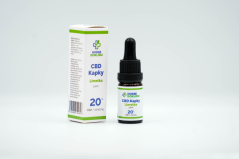 CBD kapky Limetka v konopném oleji (0.0% THC)