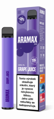 Aramax BAR 700 jednorázová e-cigareta Grape Juice (Hrozno) 20mg
