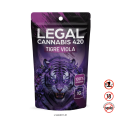 06 1,5g Legal Cannabis 420 - Tigre Viola