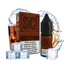 06 E-liquid Sic! Salts - Cola Ice 10ml 20mg