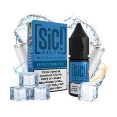 06 E-liquid Sic! Salts - Energy Drink Ice 10ml 20mg