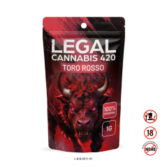 06 2+1g Legal Cannabis 420 - Toro Rosso
