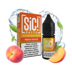 06 E-liquid Sic! Salts - Peach Tea Ice 10ml 20mg