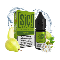 06 E-liquid Sic! Salts - Pear Ice 10ml 20mg