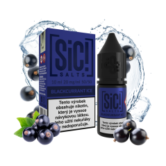 06 E-liquid Sic! Salts - Blackcurrant Ice 10ml 20mg